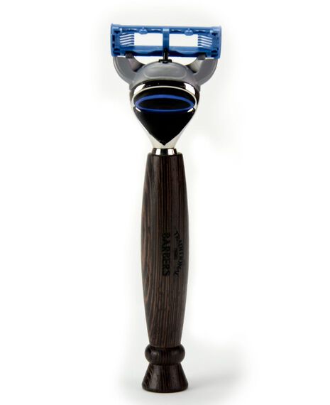 Wenge Wood Gift Set with Black Bristle Brush